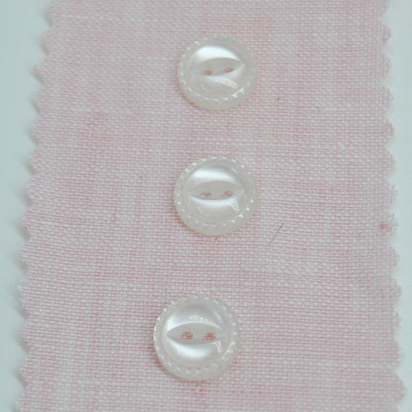 Button - Shirt / The Pearl Staple - 11mm